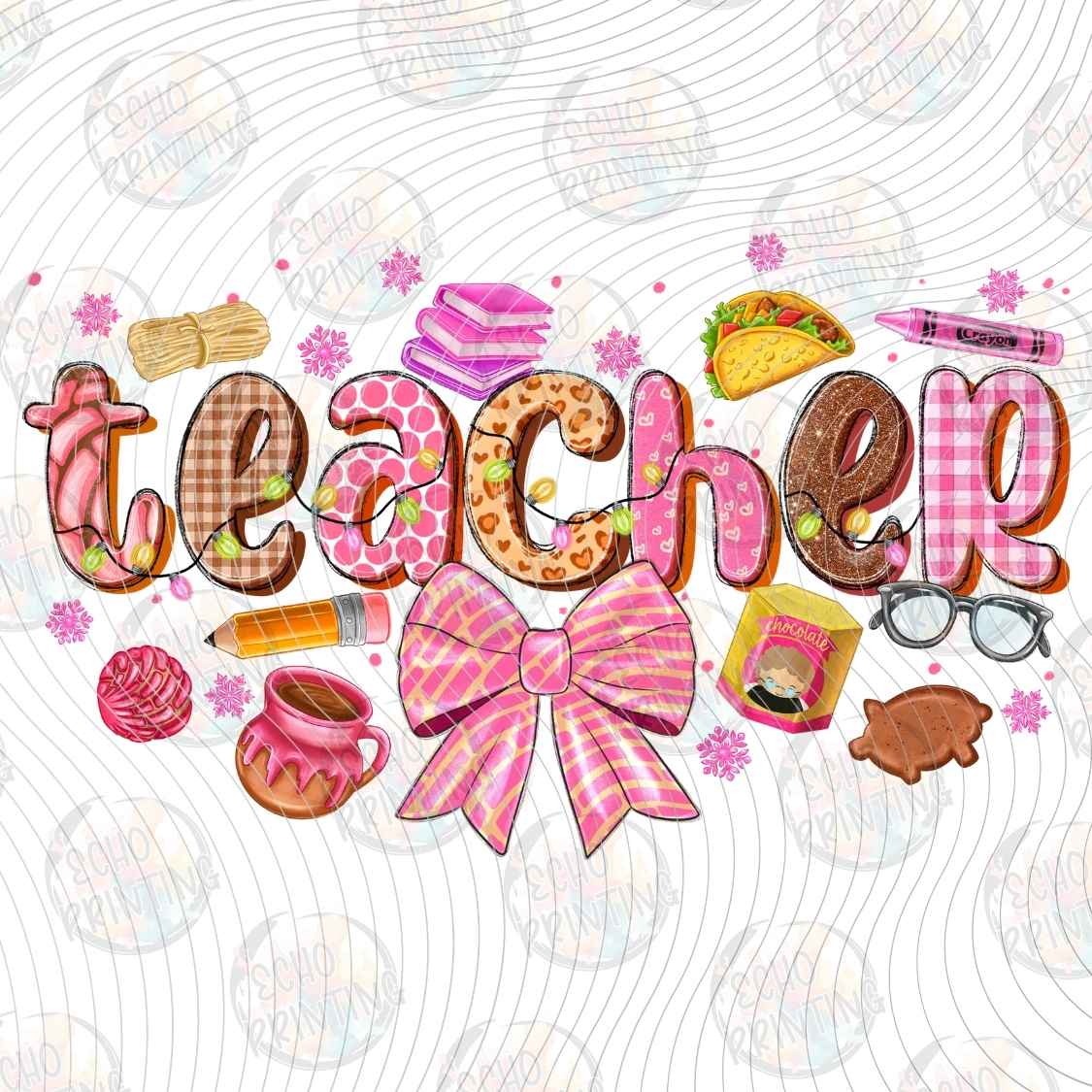 WNXM 3390 - TEACHER CHRISTMAS ACCESSORIES