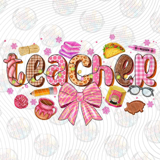 WNXM 3390 - TEACHER CHRISTMAS ACCESSORIES