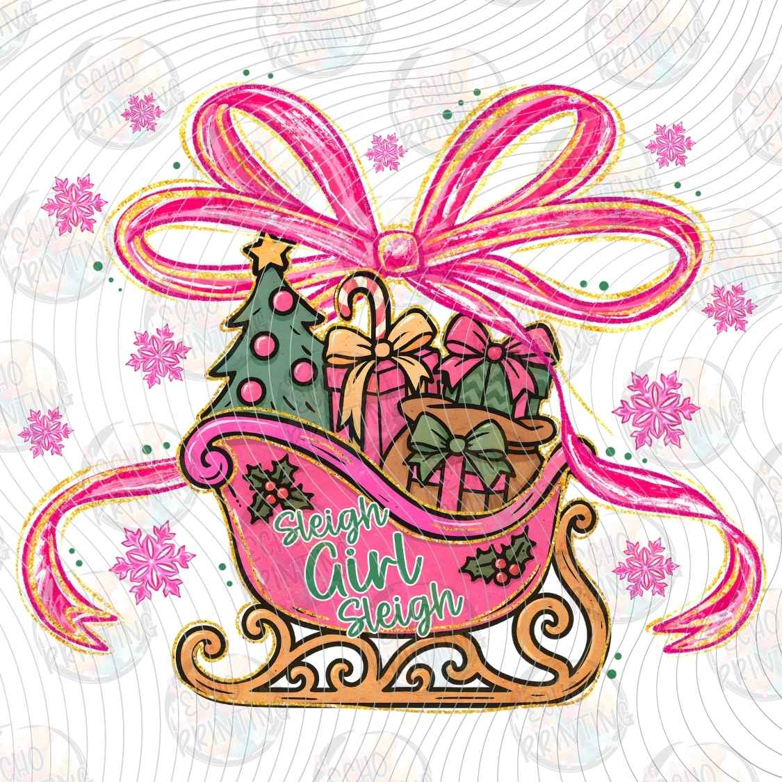 WNXM 3434 - NURSE CHRISTMAS BOW