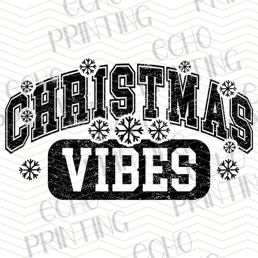 WNXM 344 - CHRISTMAS VIBES BLACK AND WHITE