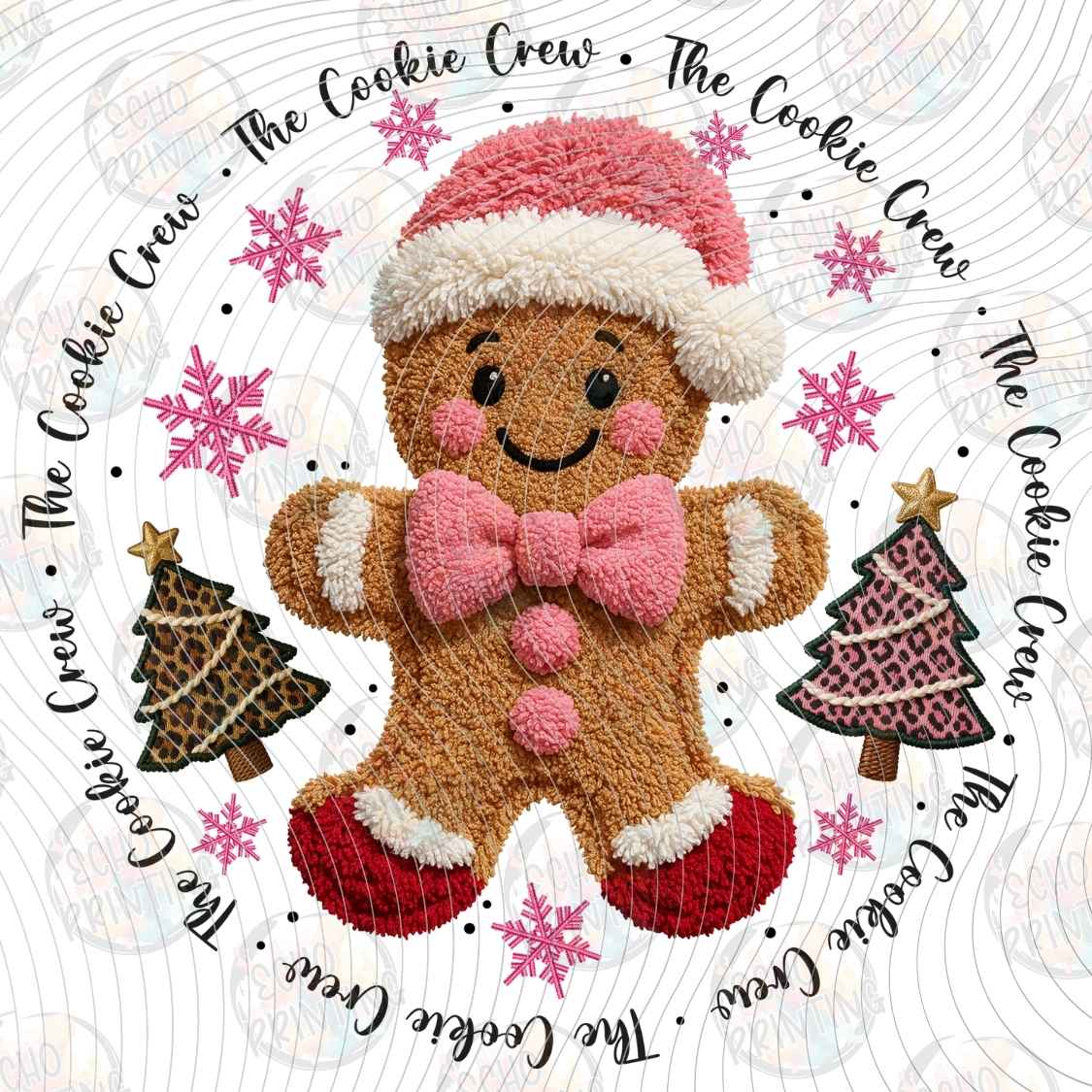 WNXM 3457 - GINGERBREAD CHRISTMAS WREATH