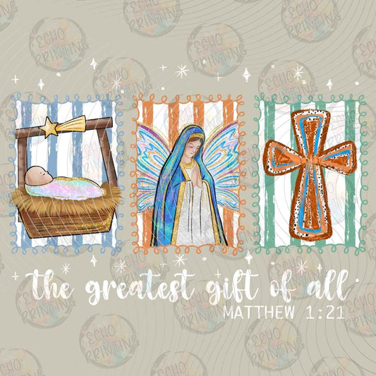 WNXM 3458 - NATIVITY CHRISTMAS SCRIPTURE