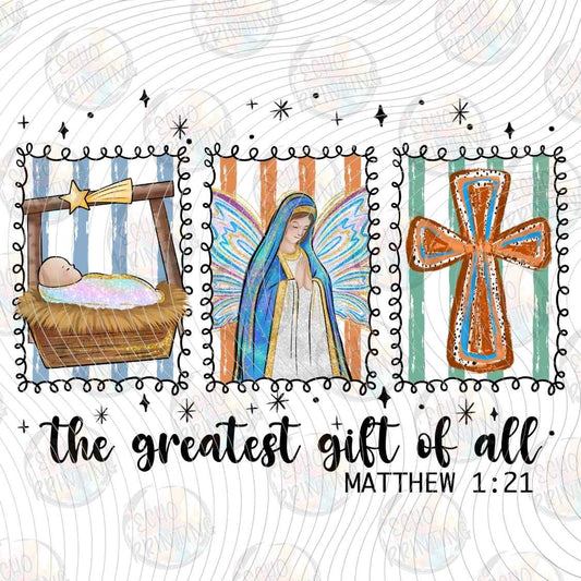 WNXM 3459 - NATIVITY CHRISTMAS SCRIPTURE