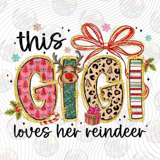 WNXM 3467 - GIGI LOVES HER REINDEER