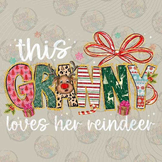 WNXM 3470 - GRANDMA LOVES HER REINDEER