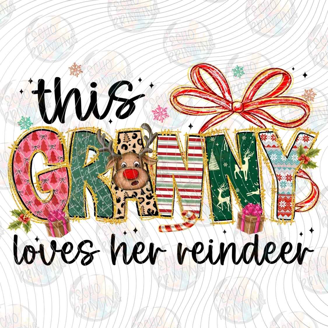WNXM 3471 - GRANDMA LOVES HER REINDEER