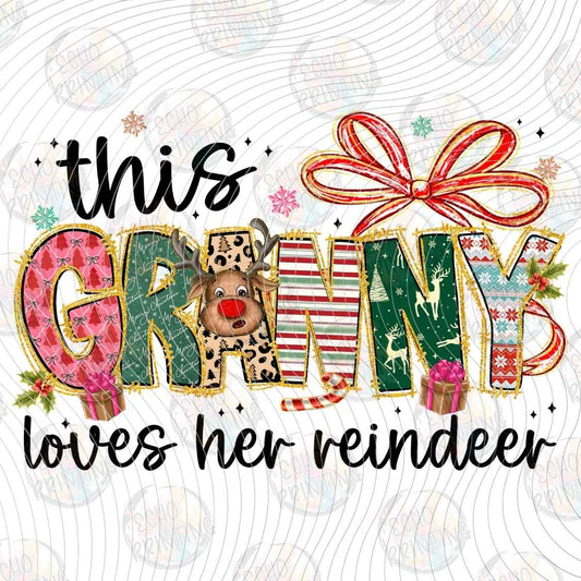 WNXM 3471 - GRANDMA LOVES HER REINDEER