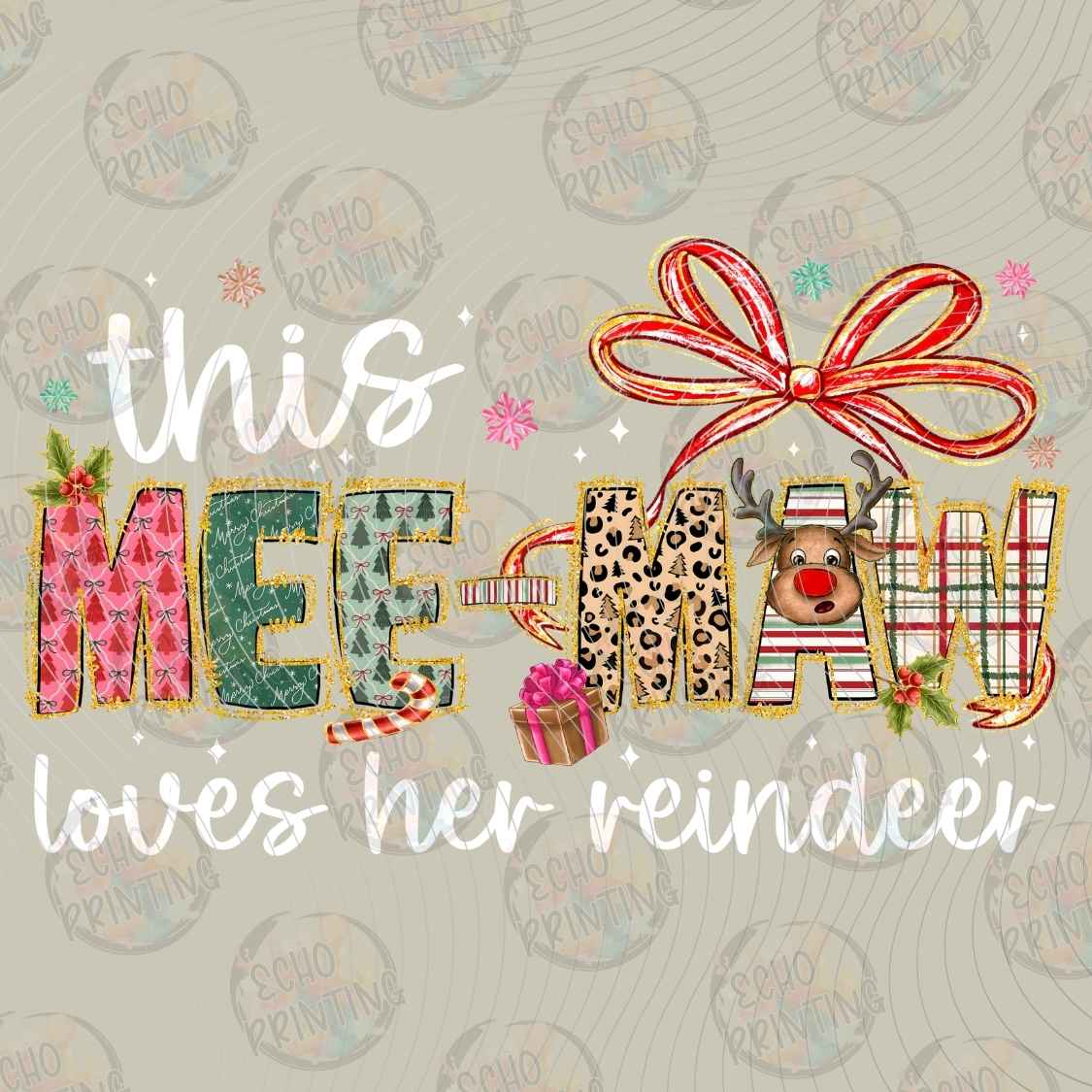 WNXM 3479 - MEE MAW LOVES REINDEER
