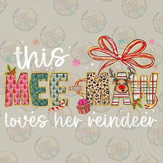 WNXM 3479 - MEE MAW LOVES REINDEER