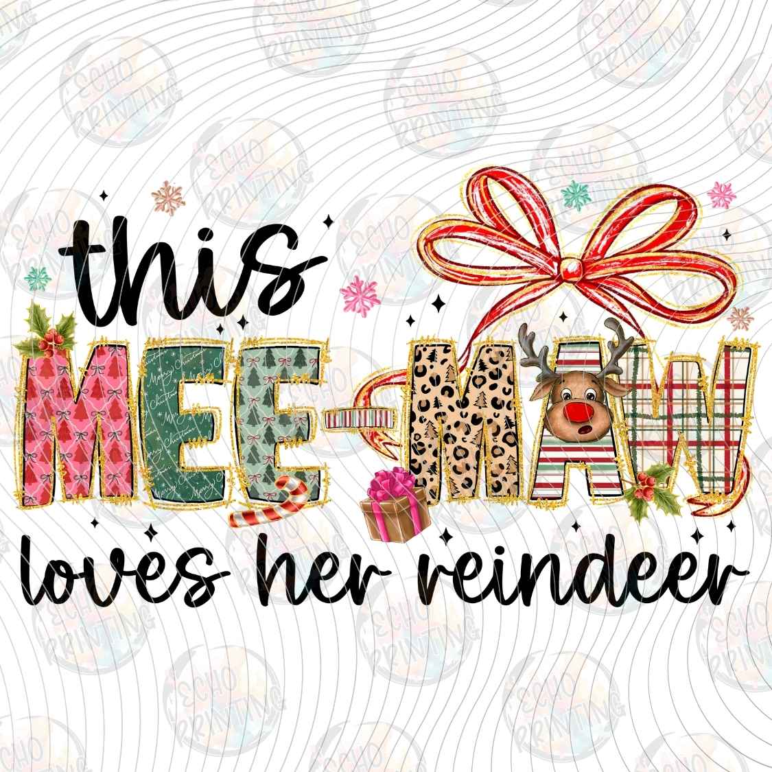 WNXM 3480 - MEE MAW LOVES REINDEER