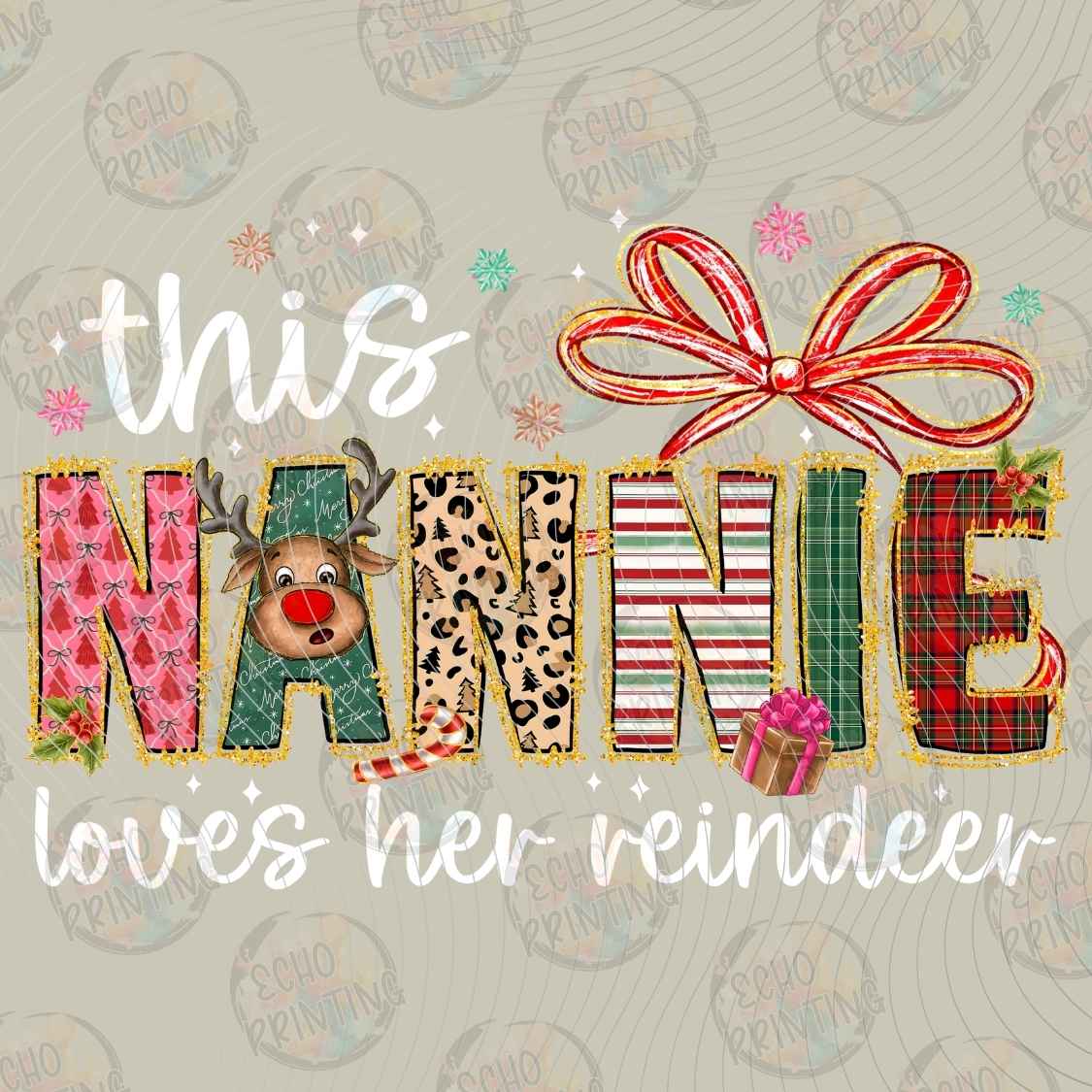 WNXM 3485 - NONNA LOVES HER REINDEER