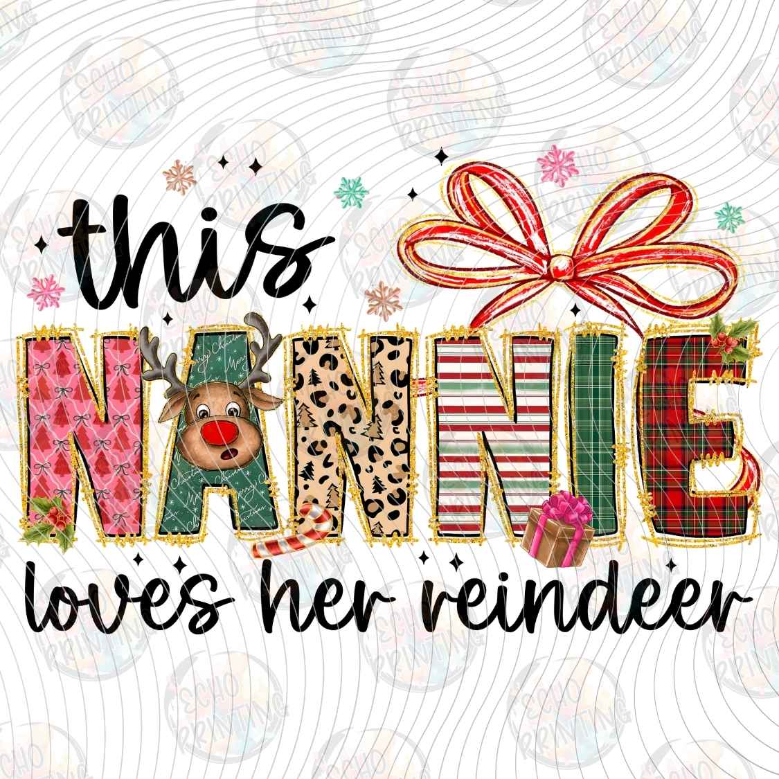 WNXM 3486 - NONNA LOVES HER REINDEER