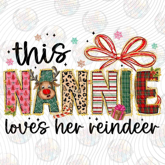 WNXM 3486 - NONNA LOVES HER REINDEER