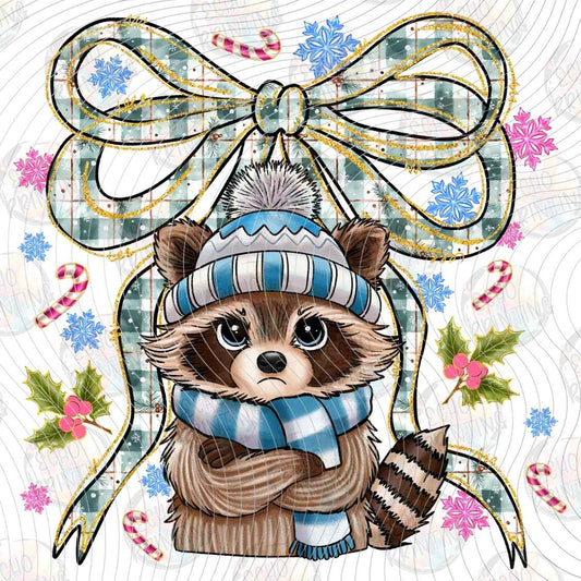 WNXM 3505 - WINTER RACCOON BOW