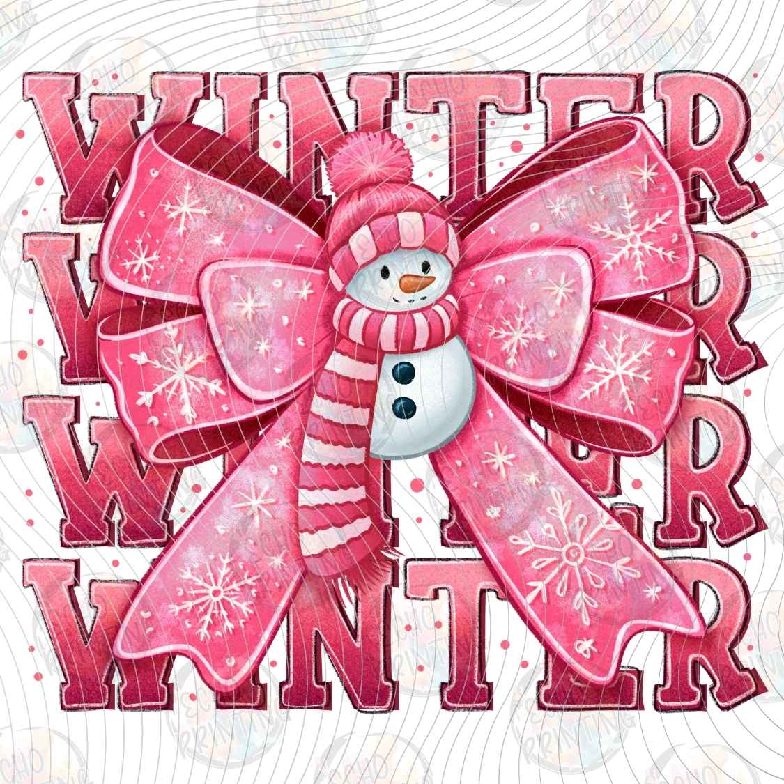 WNXM 3508 - WINTER BOW LETTERING