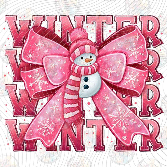 WNXM 3508 - WINTER BOW LETTERING