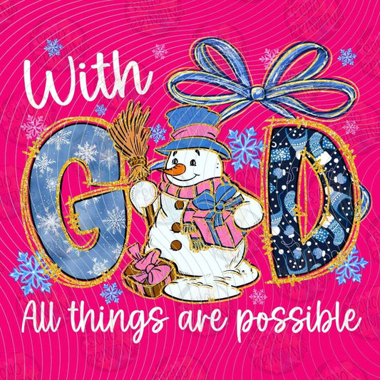 WNXM 3510 - WITH GOD ALL THINGS POSSIBLE