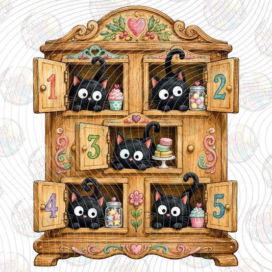 WNXM 3588 - BLACK CAT ADVENT CALENDAR