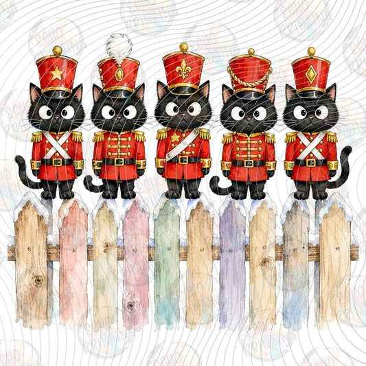 WNXM 3591 - NUTCRACKER BLACK CAT PARADE