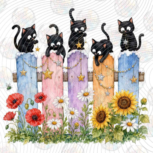 WNXM 3592 - BLACK CAT PICKET FENCE