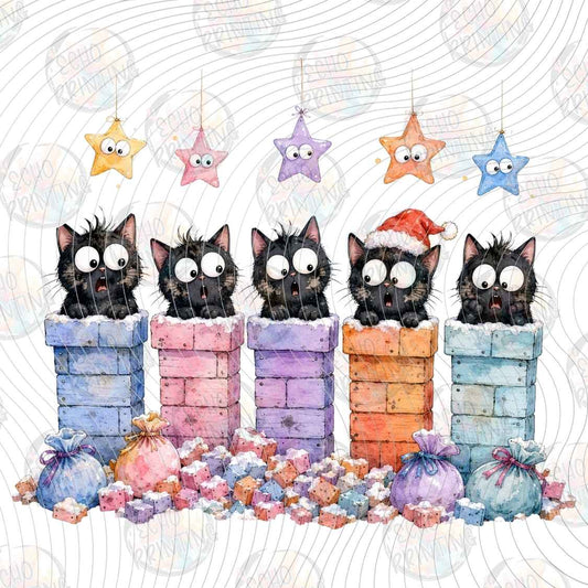 WNXM 3600 - BLACK CAT ADVENT BLOCKS