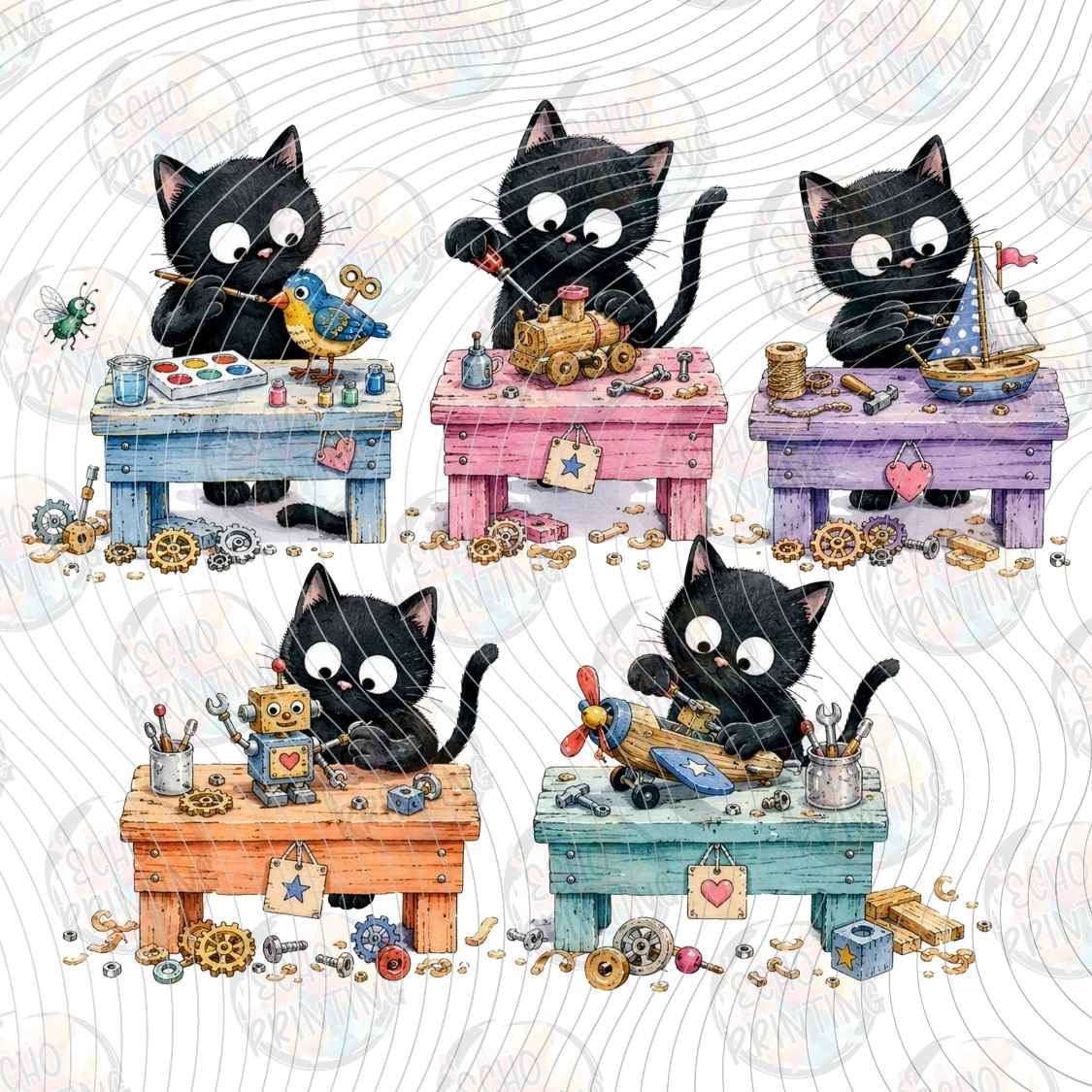 WNXM 3606 - BLACK CAT MARKET STALLS