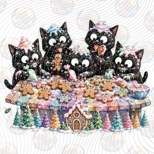 WNXM 3608 - BLACK CAT SWEET TREATS