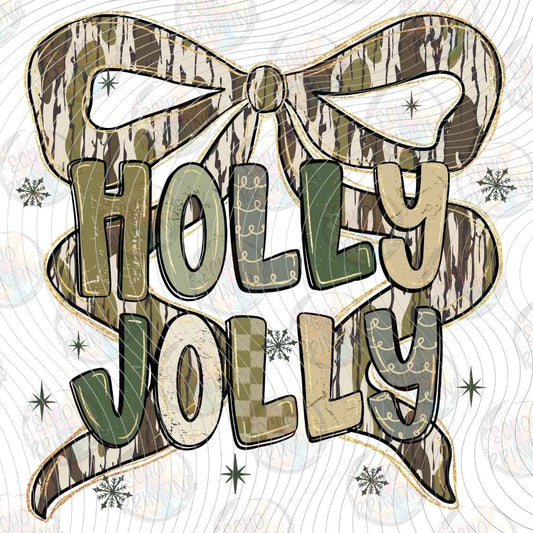 WNXM 3613 - HOLLY JOLLY BOW LETTERING