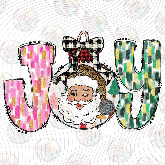 WNXM 3617 - JOY SANTA LETTERING
