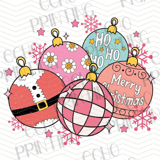 WNXM 361 - PINK ORNAMENTS HO HO HO