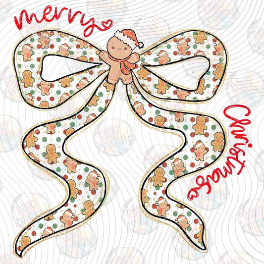 WNXM 3620 - MERRY CHRISTMAS BOW