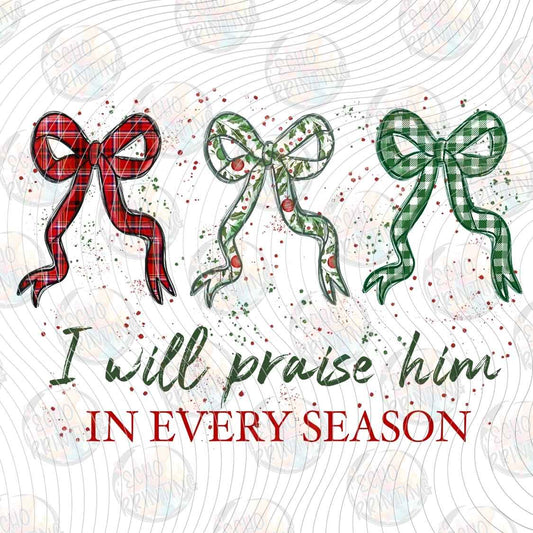 WNXM 3634 - I WILL PRAISE HIM