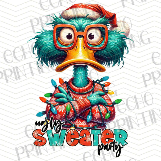 WNXM 363 - CHRISTMAS SQUAD DUCK WITH GLASSES