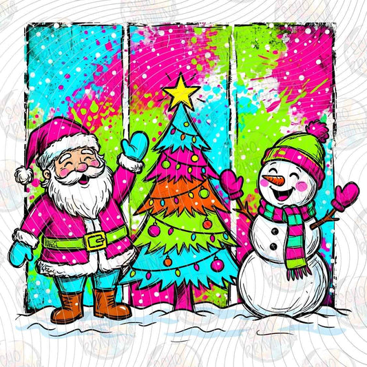 WNXM 3645 - COLORFUL CHRISTMAS TREE PARTY