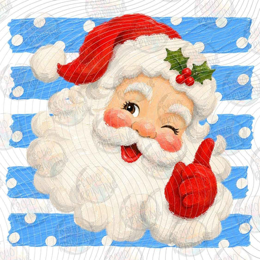 WNXM 3658 - VINTAGE SANTA PORTRAIT
