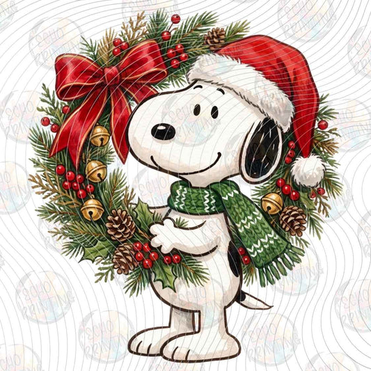 WNXM 3661 - CHRISTMAS WREATH PUP