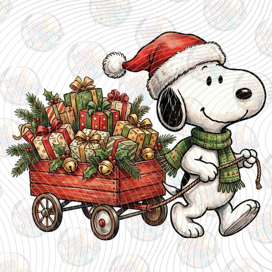 WNXM 3682 - CHRISTMAS WAGON FULL OF GIFTS