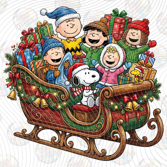 WNXM 3683 - CHRISTMAS SLEIGH FRIENDS