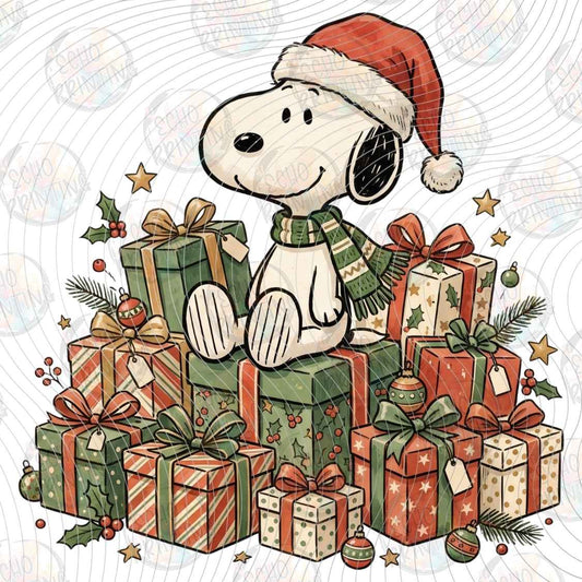 WNXM 3690 - CHRISTMAS GIFT PILE PUP