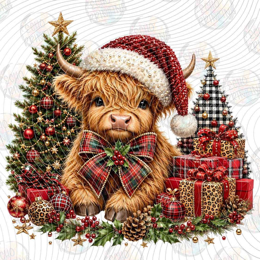 WNXM 3691 - HIGHLAND COW CHRISTMAS