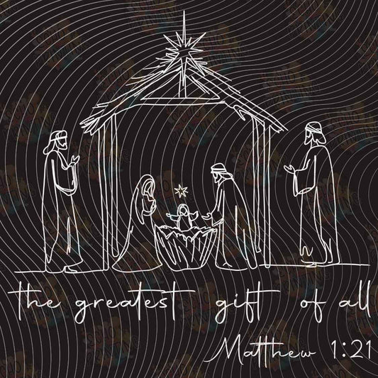WNXM 3697 - NATIVITY SCRIPTURE ART