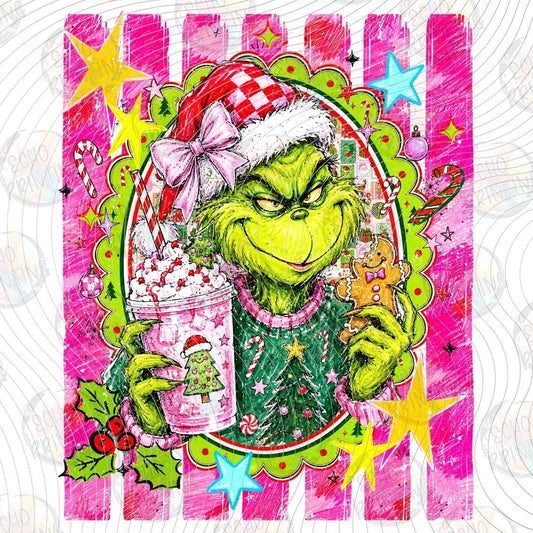 WNXM 3725 - GRUMPY CHRISTMAS CHARACTER