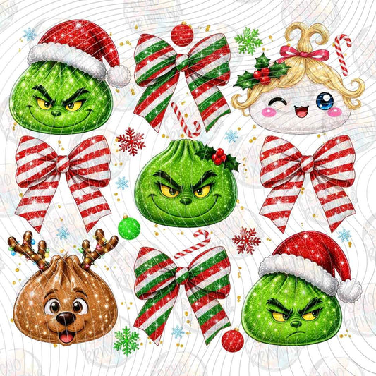 WNXM 3727 - GRUMPY CHRISTMAS ICONS
