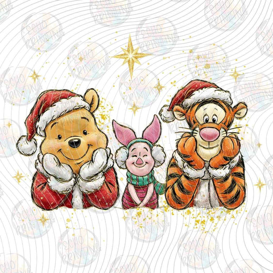 WNXM 3738 - CHRISTMAS CHARACTER FRIENDS