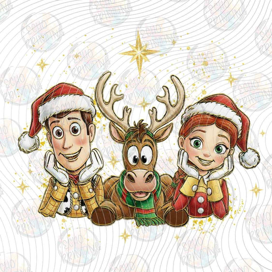WNXM 3740 - CHRISTMAS REINDEER FRIENDS
