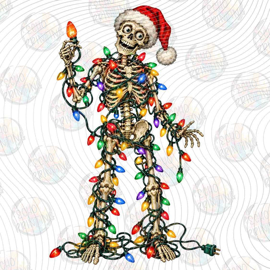 WNXM 3749 - CHRISTMAS LIGHTS SKELETON