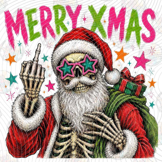 WNXM 3752 - MERRY XMAS SKELETON