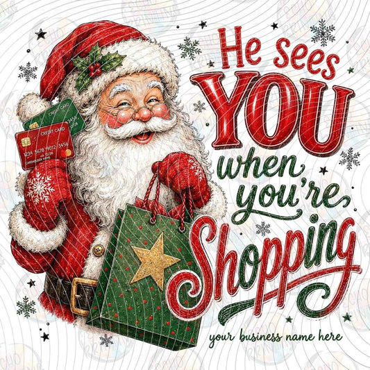 WNXM 3768 - HE SEES YOU WHEN SHOPPING