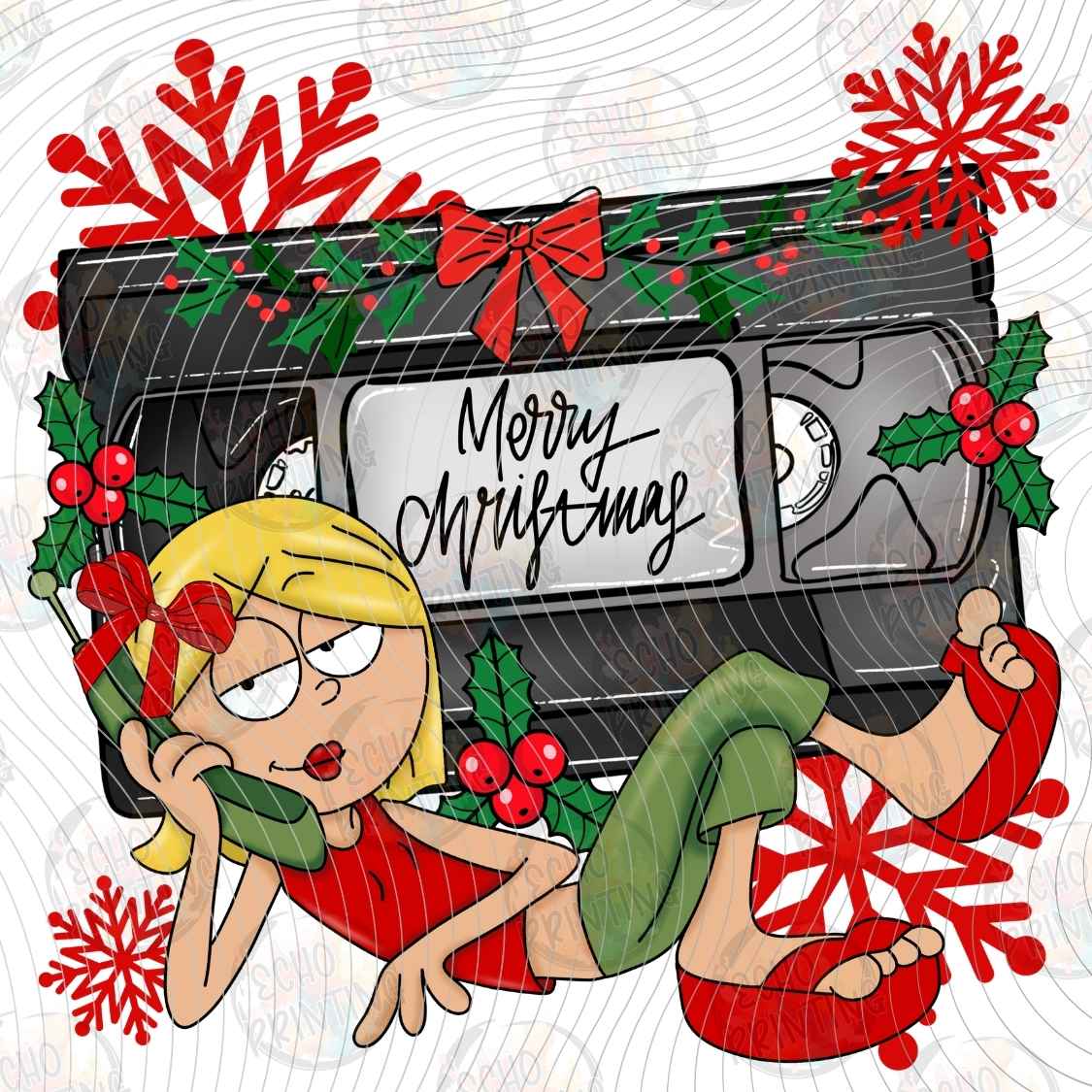 WNXM 3871 - HOLIDAY PINUP COLLAGE