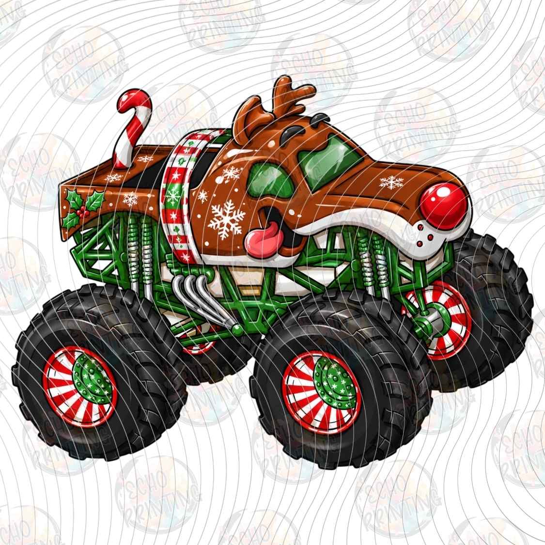 WNXM 3878 - REINDEER MONSTER TRUCK